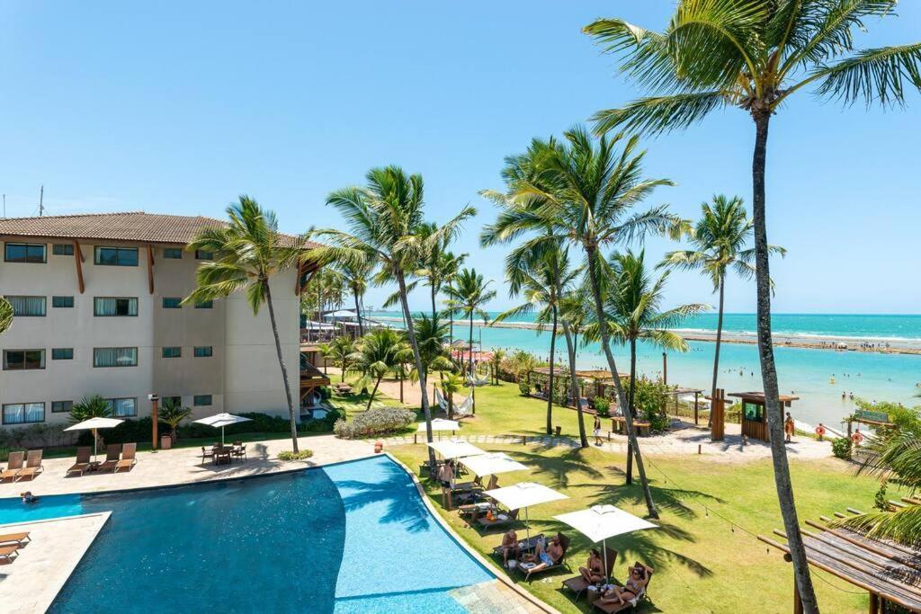 Flat Vista Mar No La Fleur Polinesia - Muro Alto - Porto De Galinhas Cupe Exterior foto